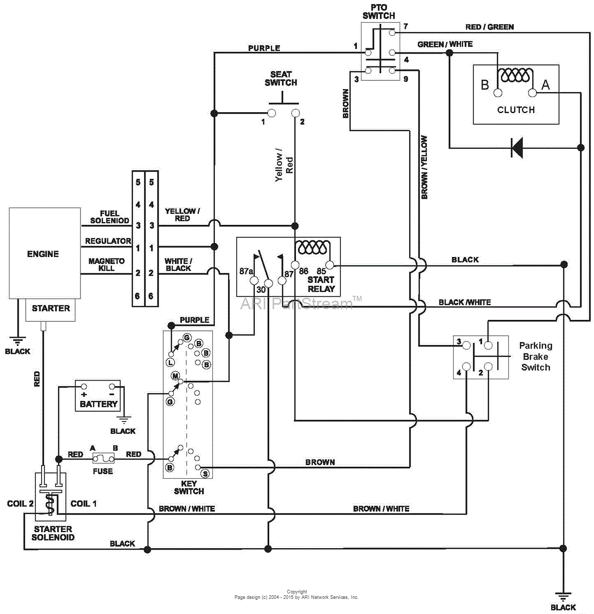 Ariens 915211 (000101 - ) Zoom 34 Parts Diagram for Wiring ... western plow controller wiring diagram 