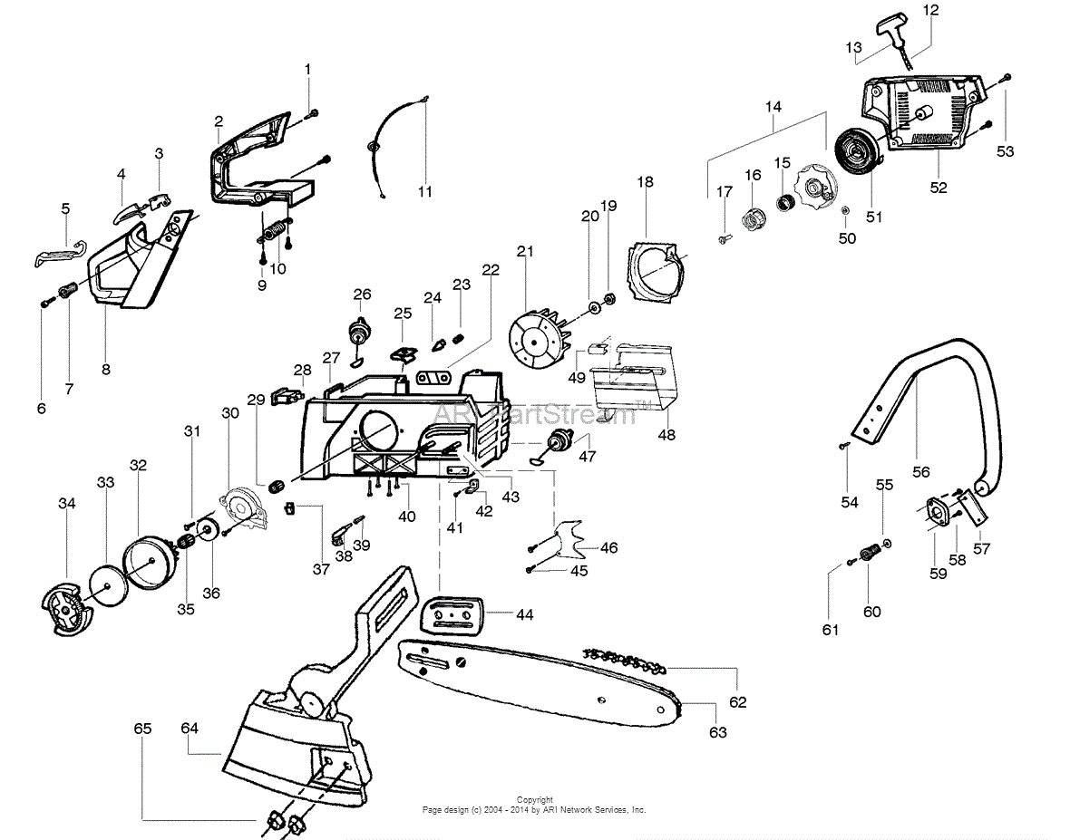 AYP/Electrolux PP4620AVL (2007-06) Parts Diagram for Starter