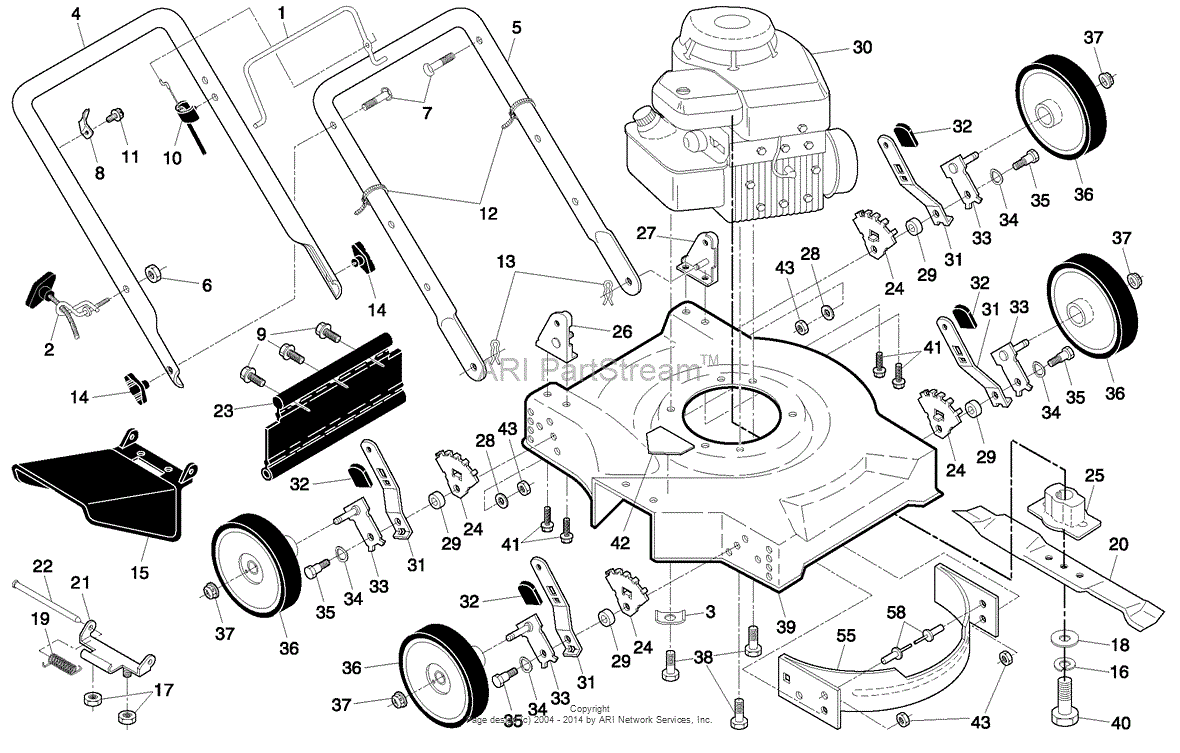 28 Craftsman Mower Parts Diagram