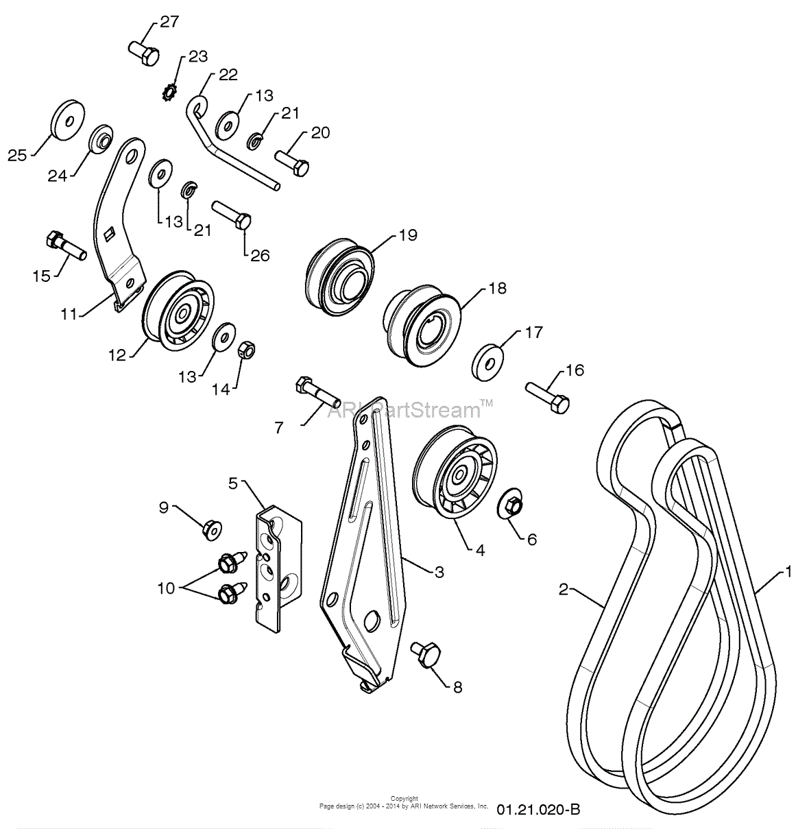 Ayp Electrolux 1830sb, 96193005700 (2010-04) Parts Diagram For Chassis 