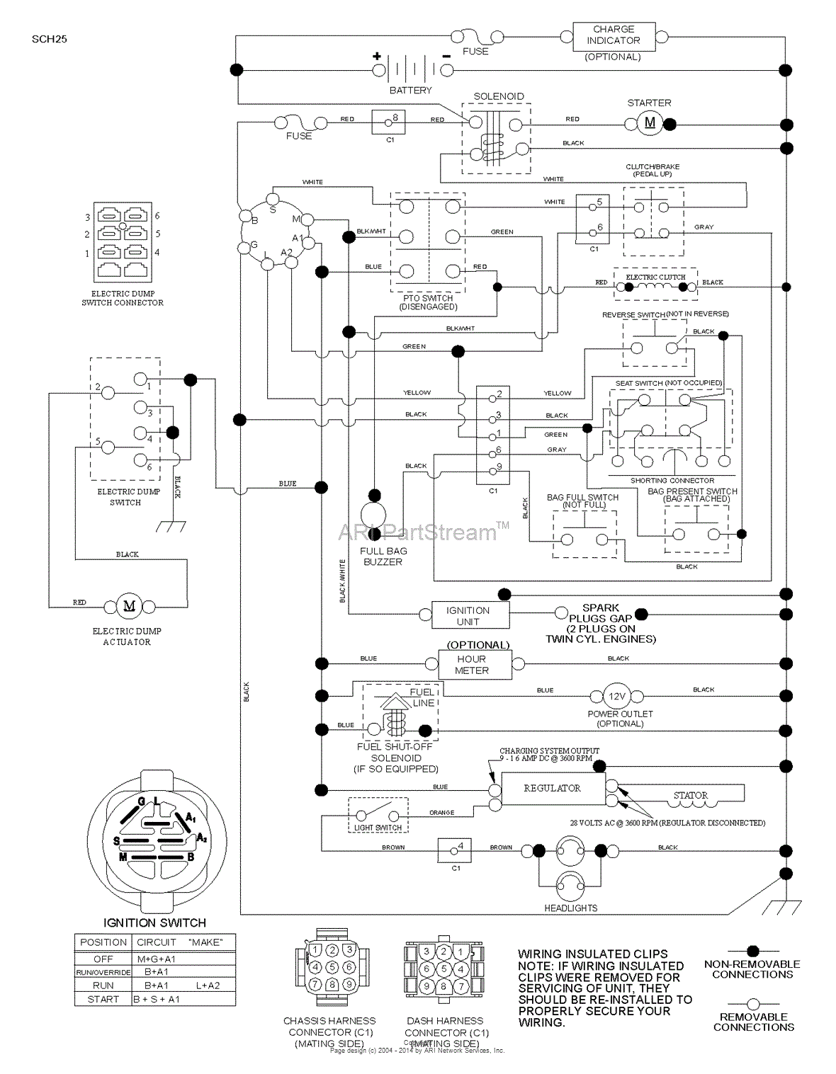 AYP/Electrolux LT2318CMA2 - 96051004500 (2012-02) Parts Diagram for ...