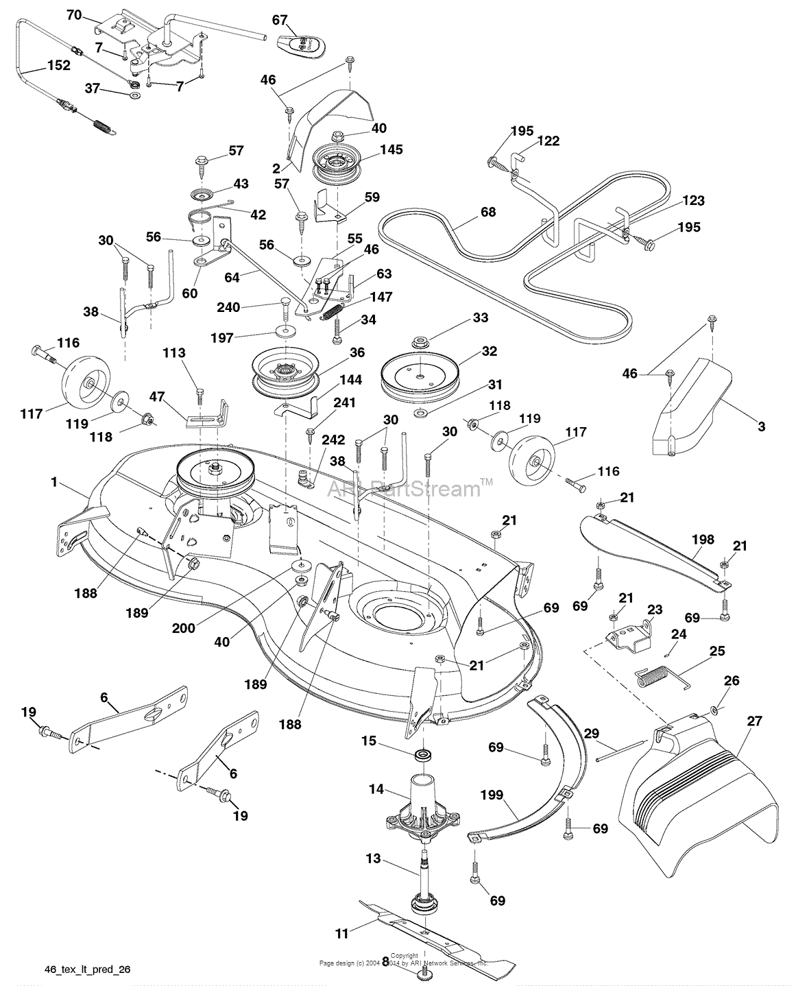 AYP/Electrolux PB195H46YT, 96042005902 (2008-12) Parts Diagram for ...