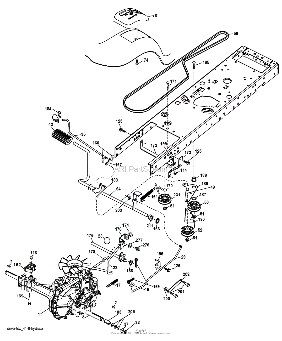 Electrolux bolt