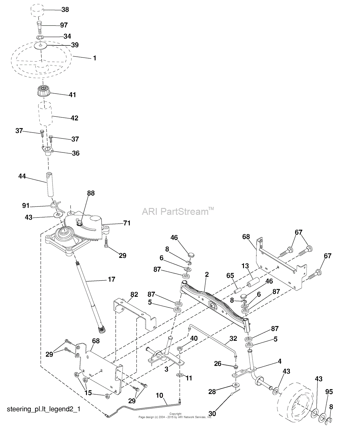 AYP/Electrolux PBA195H42LT, 96012007900 (2008-04) Parts Diagram for ...