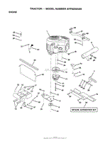 AYP/Electrolux AYP8208A39 (1993) Parts Diagram for KOHLER ENGINE CARBURETOR