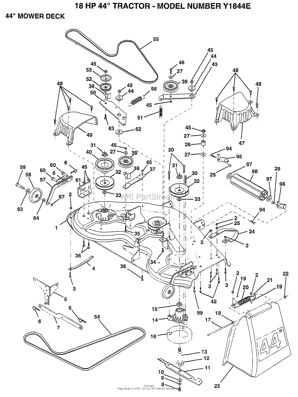 Craftsman 18hp lawn online tractor manual