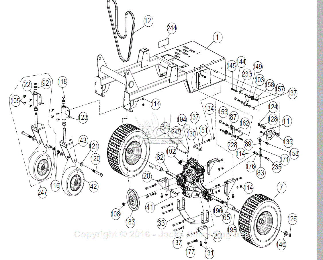 Billy Goat Blower Parts Diagram