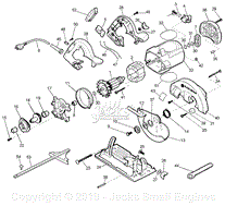 Black Decker 7359 B3 type 4 Parts Diagram for Circ Saw