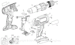 Black Decker GC1200 B3 Parts Diagrams