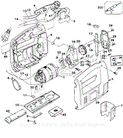 Black Decker 7568 Type 2 Parts Diagrams