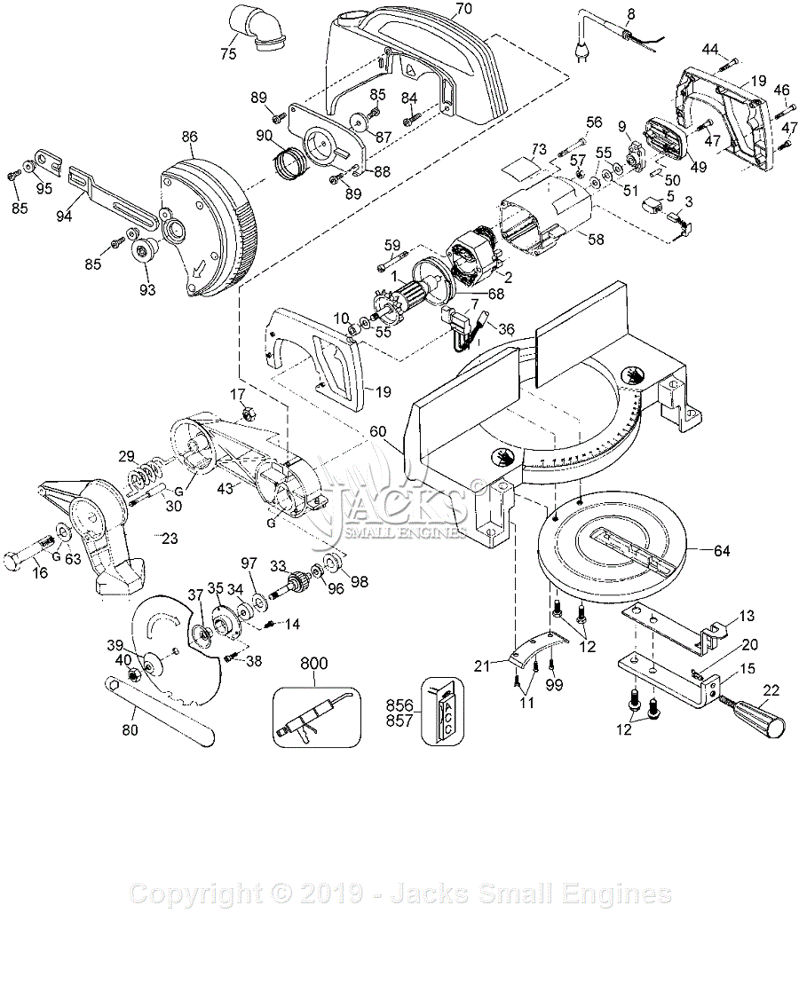 Black & Decker VP410 Parts Diagrams