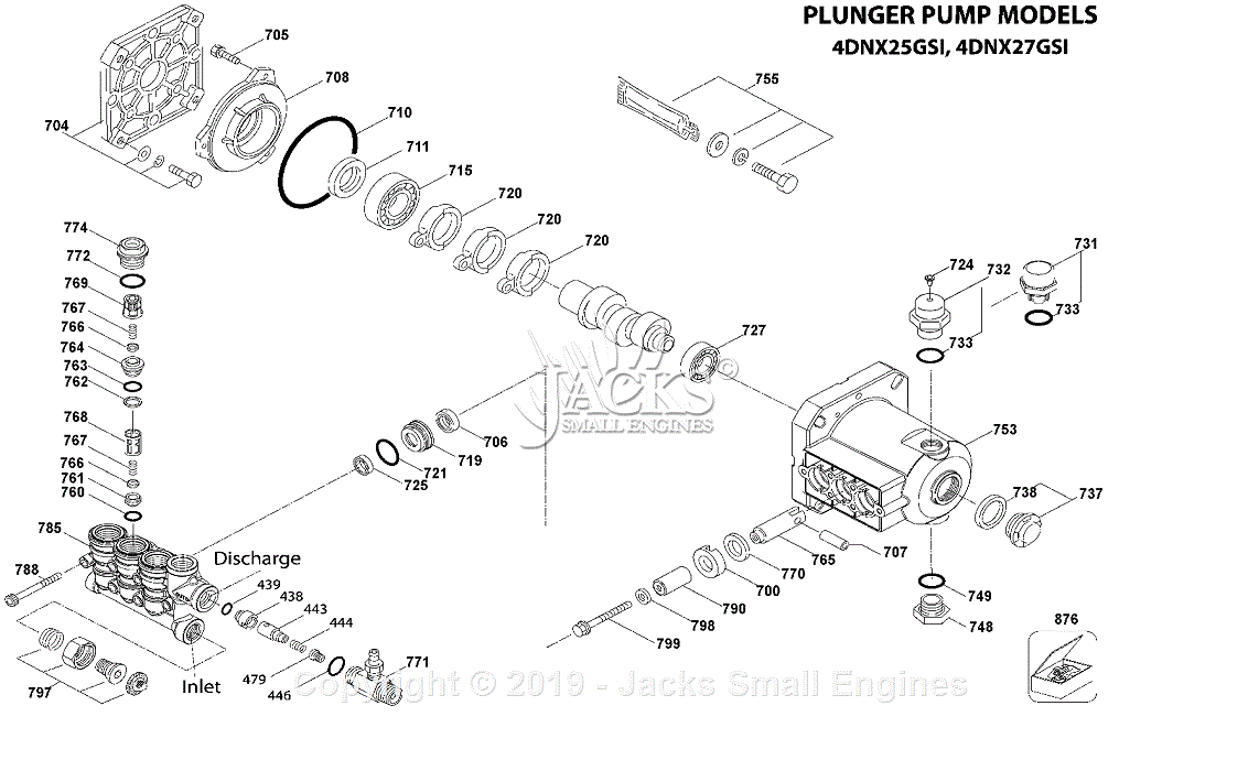 Black & Decker BDP2600 Type 2 Parts Diagram for Pressure Washer