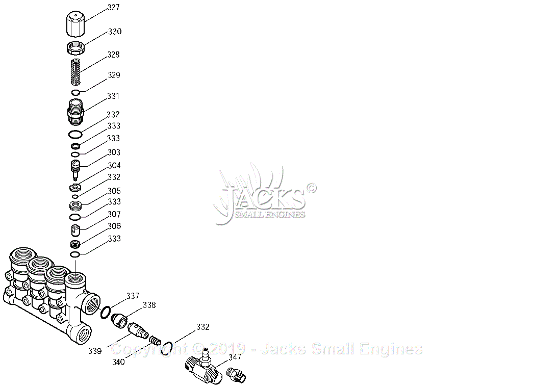 Black & Decker BDP2600 Type 2 Parts Diagram for Pressure Washer