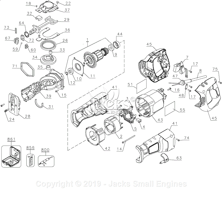 Black Decker FS8500RS Parts Diagrams