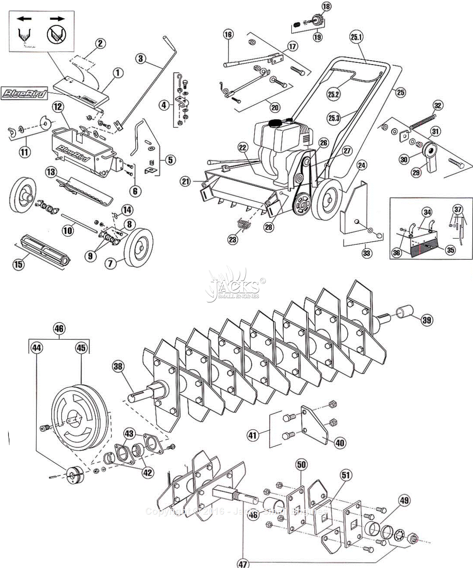 Bluebird Pr22 Parts Diagram