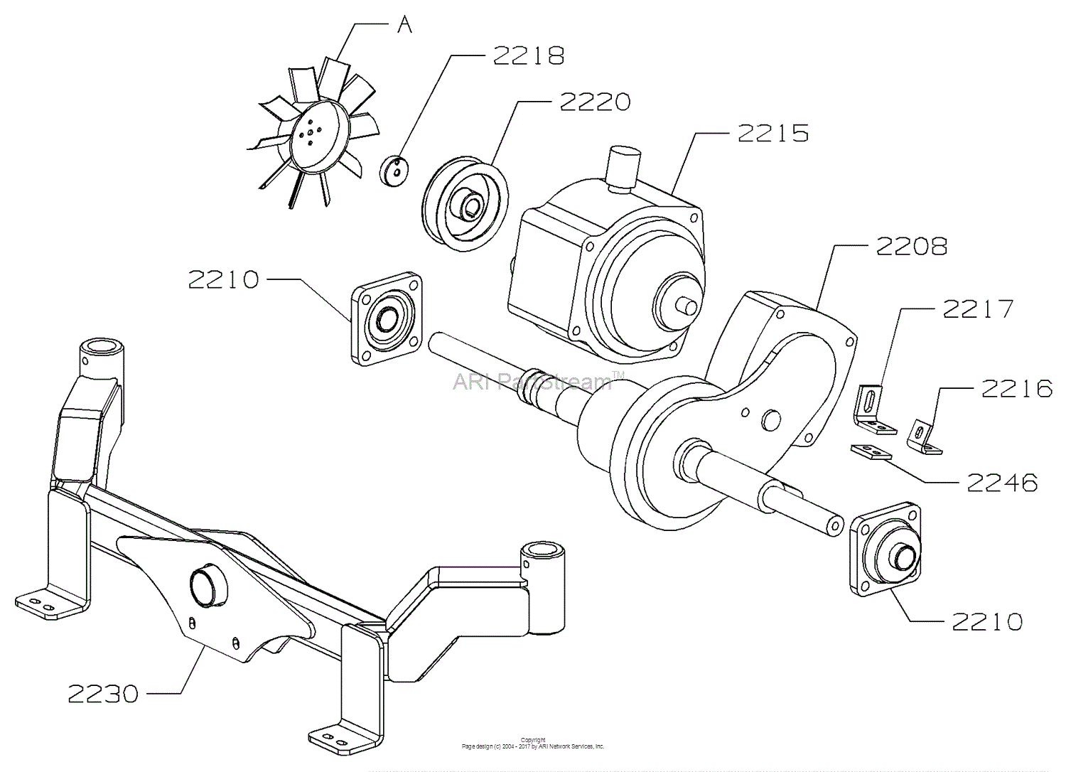 Bunton, Bobcat, Ryan LHAJ001 Sweeper 1200WS Parts Diagram for Hydrostat ...