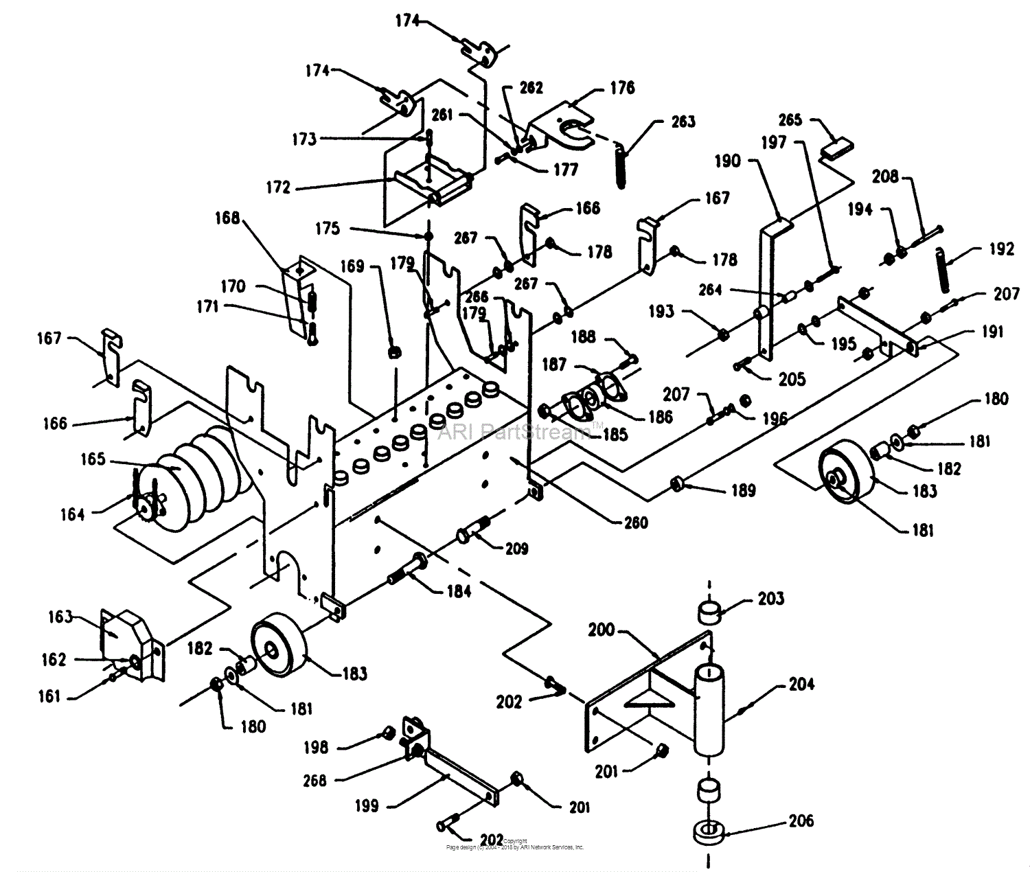 Bunton, Bobcat, Ryan XRS200 All - SEEDER SLICER Parts Diagram for No ...