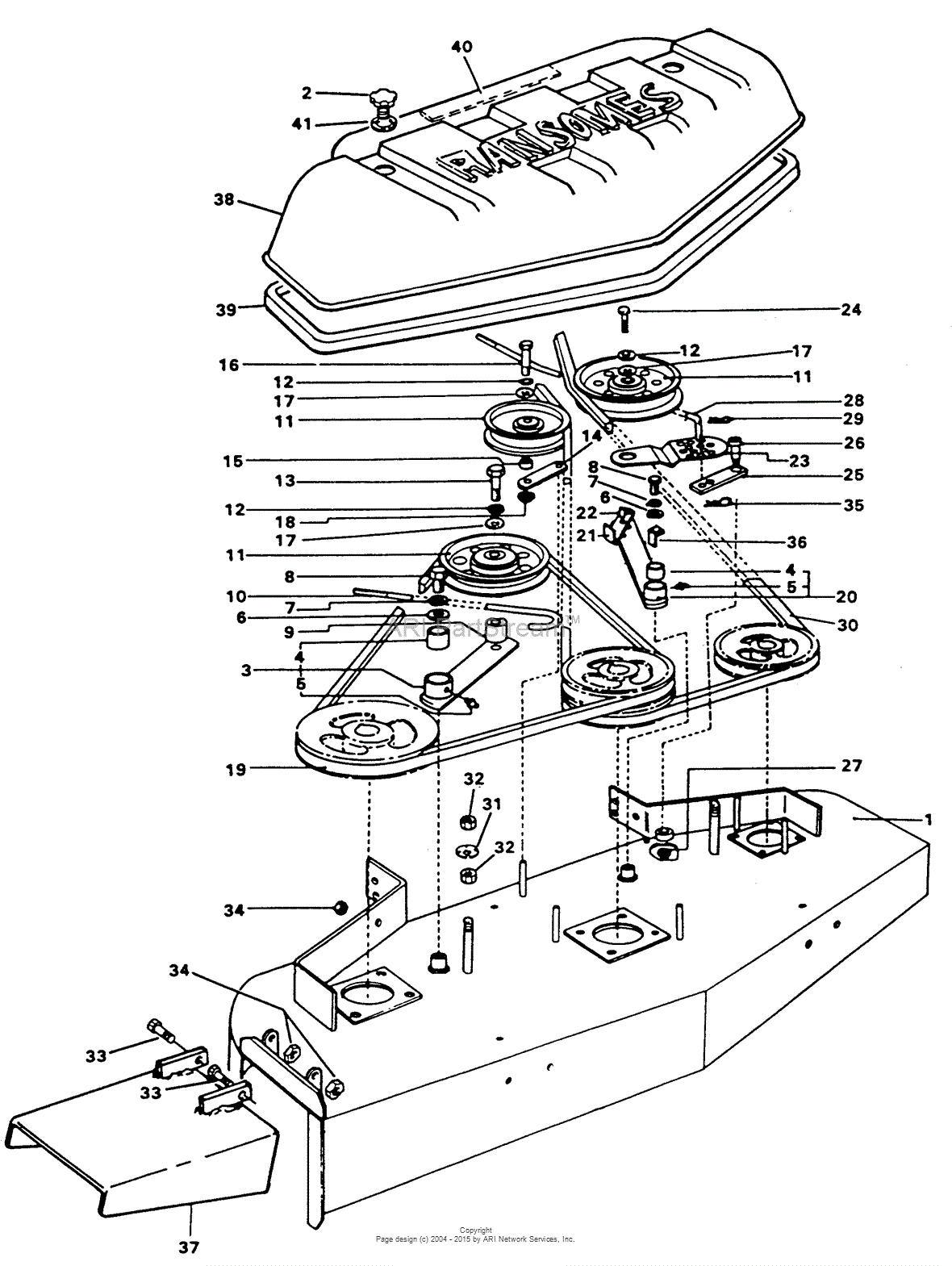 Bunton, Bobcat, Ryan XM3603 All - 36