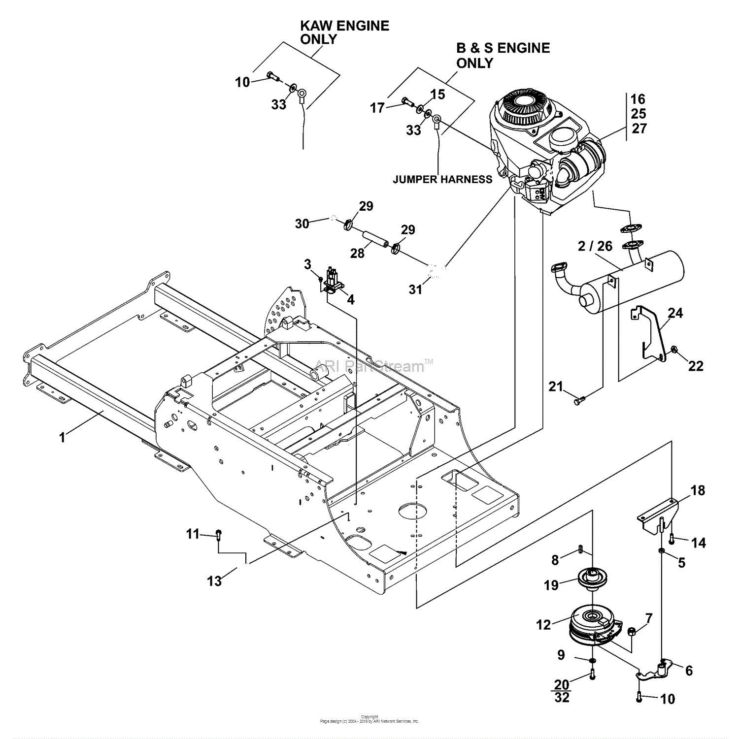 Engine And Clutch Contact Diagram