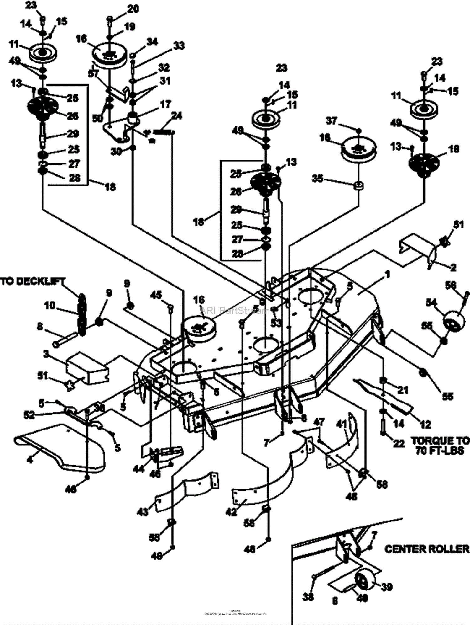 Bunton, Bobcat, Ryan 942298g Fastcat-20hp Kaw W 48 Side Discharge Parts 