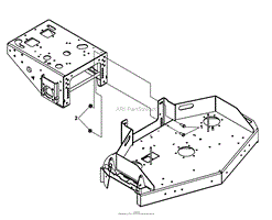 Bunton, Bobcat, Ryan 935330 54 HYDRO MID-17 KAW Z-CTRL Parts Diagrams