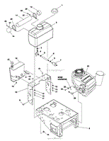 Bunton, Bobcat, Ryan 930323A Power Unit 17HP Kawasaki Hydro Parts ...