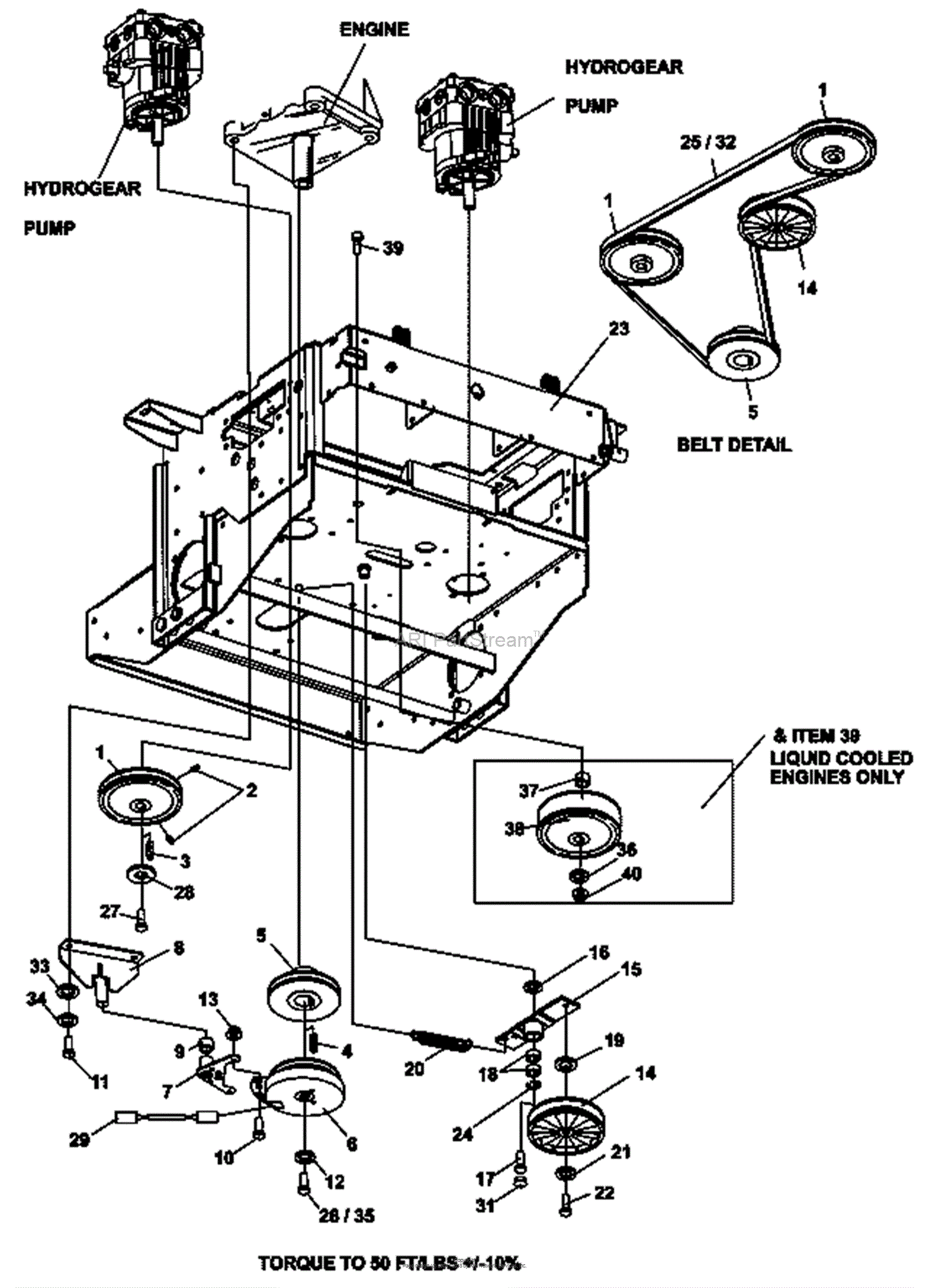 Bobcat Procat Drive Belt Diagram