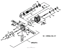 Bunton, Bobcat, Ryan 942221F ZT219 19HP KAI W/52 SIDE DISCHARGE Parts ...