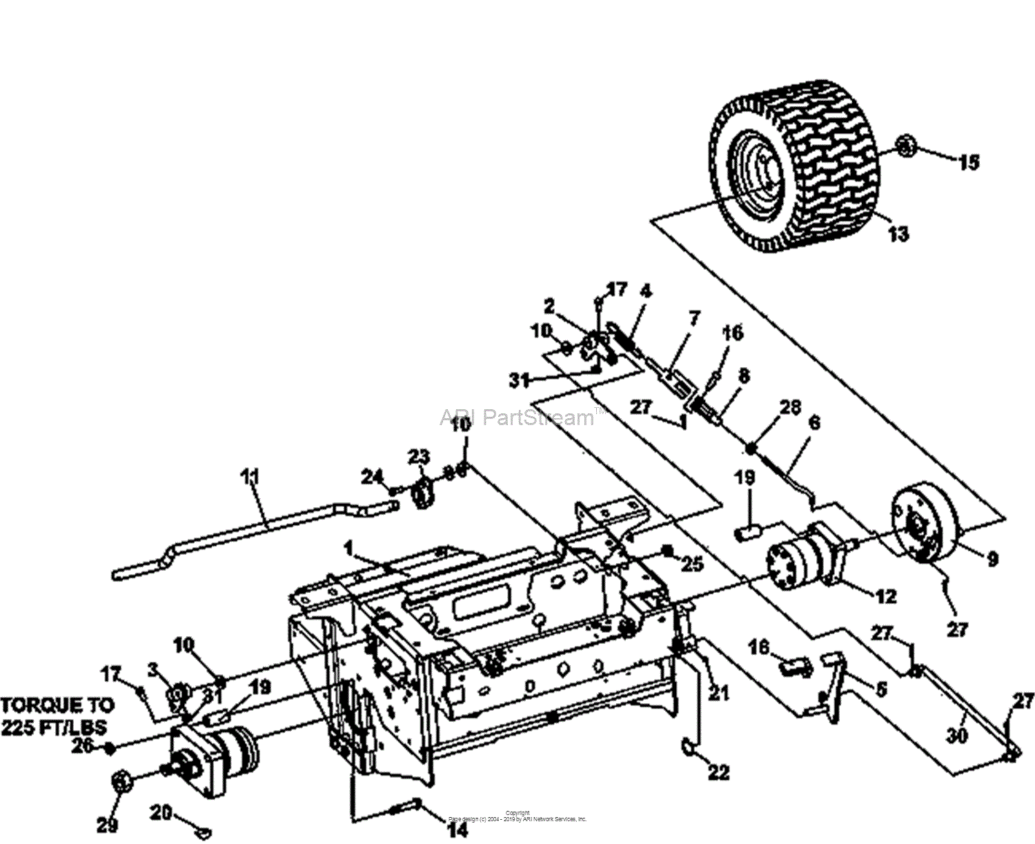 Bunton Bobcat Ryan 942535k S N 0100 And Above Procat Fx801v Kaw W 52 Side Discharge Parts