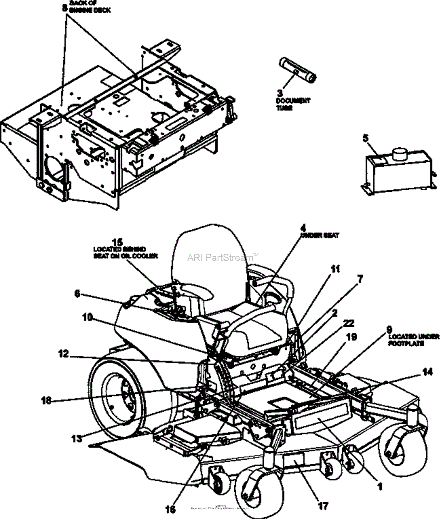 Bunton, Bobcat, Ryan 942536J PROCAT SE EFI KOHLER ECV730 W/52 SIDE ...