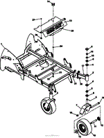 Bunton, Bobcat, Ryan 912610 BC STAND-ON MOWER KAW FX730V 61