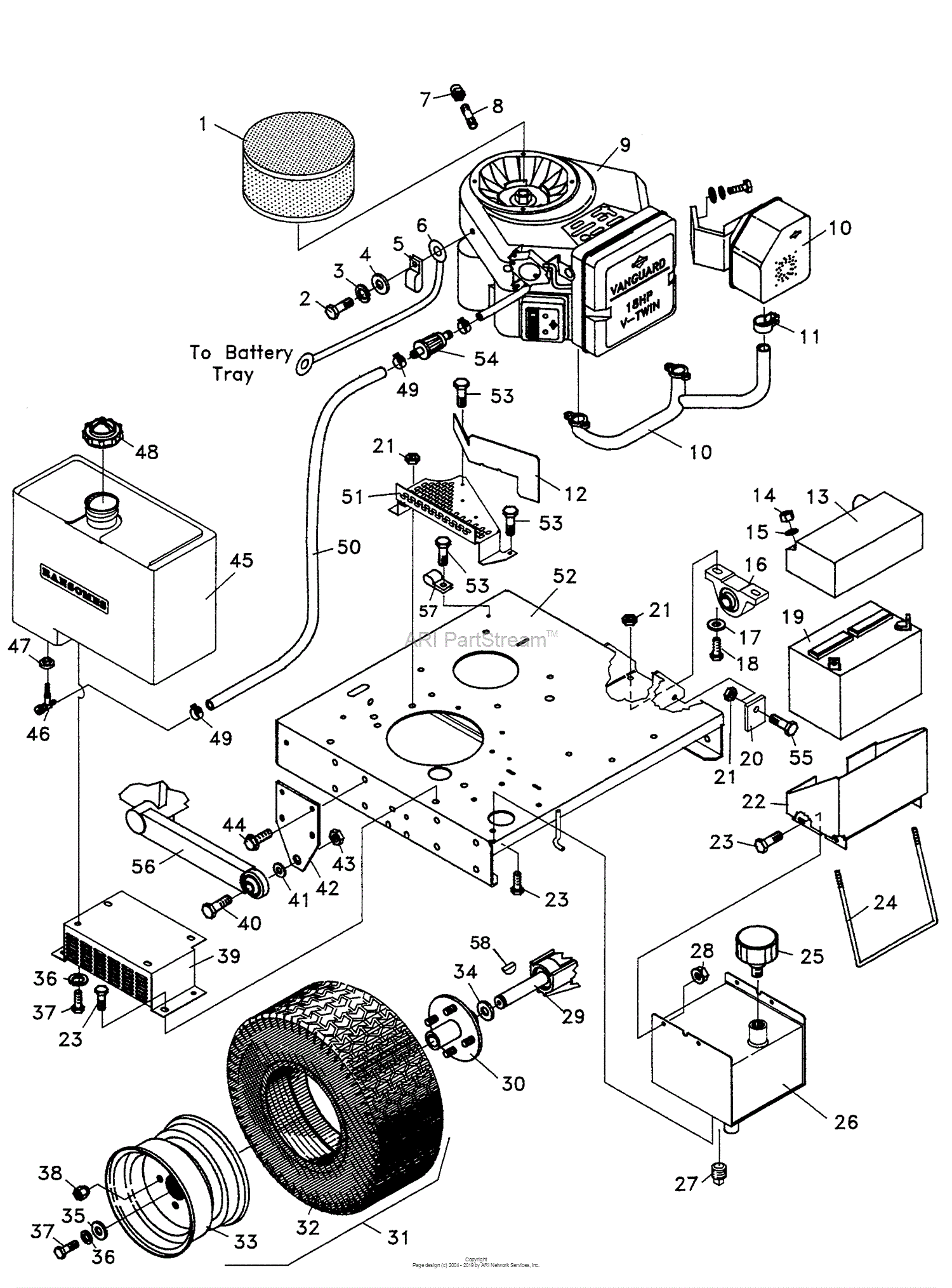 Bobcat Parts Lookup Diagram