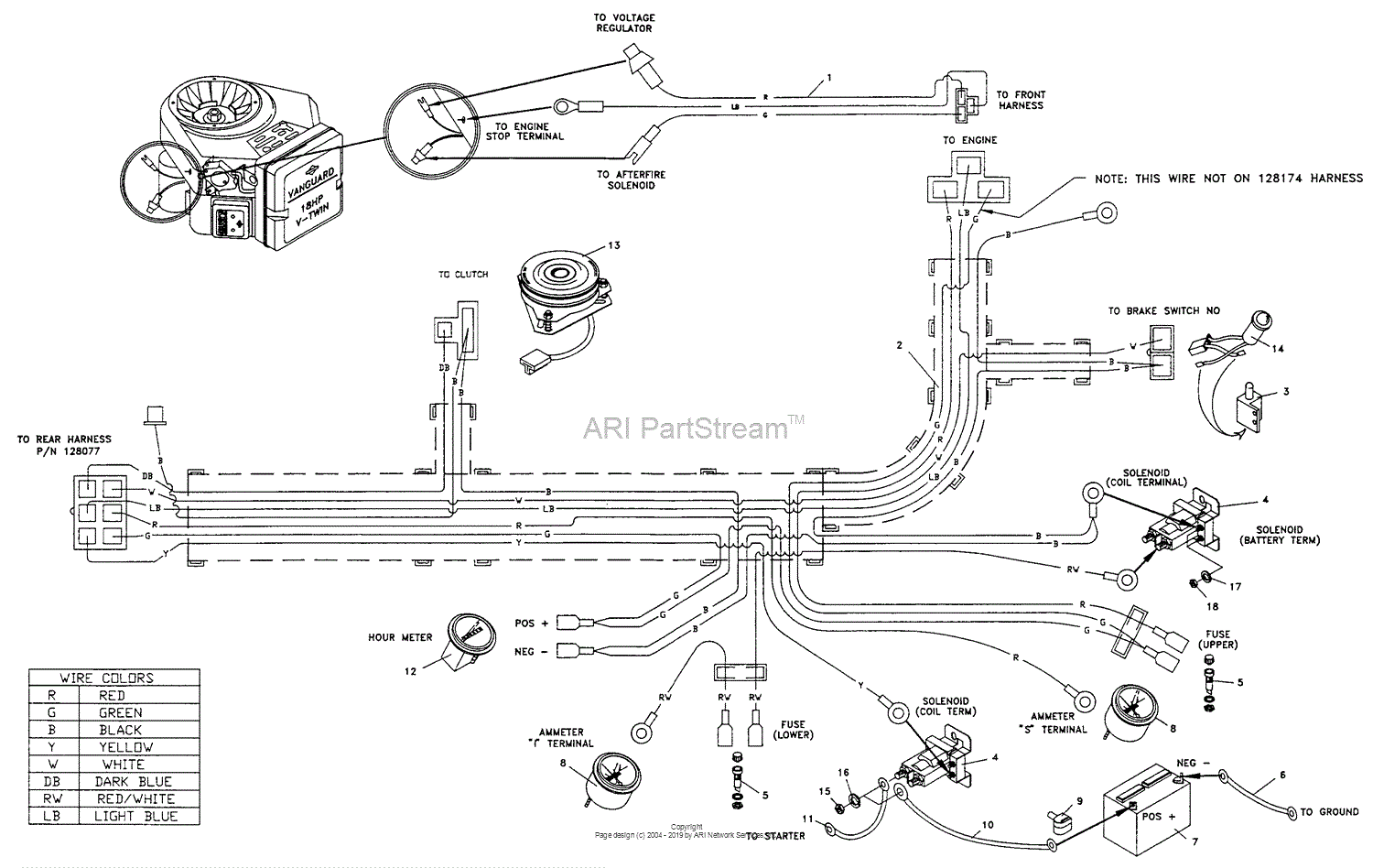 International Harvester 574 Wiring Diagram