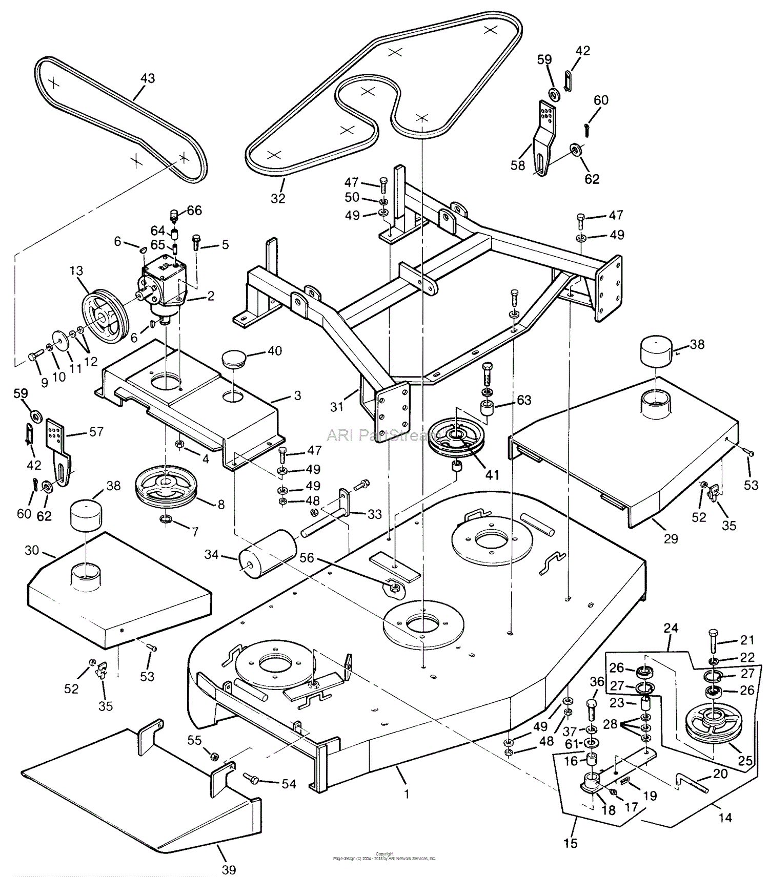 Bunton Mower Parts Diagram