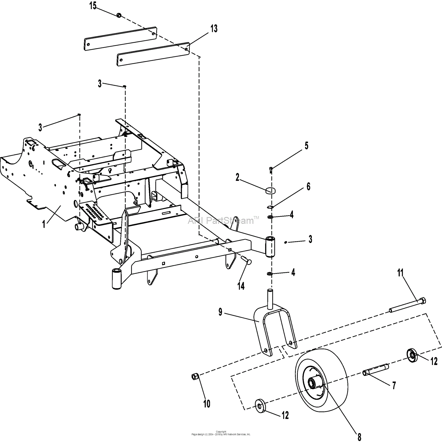 Bunton, Bobcat, Ryan 942629 XRZ PRO FX691V KAW W/52 SD Parts Diagram