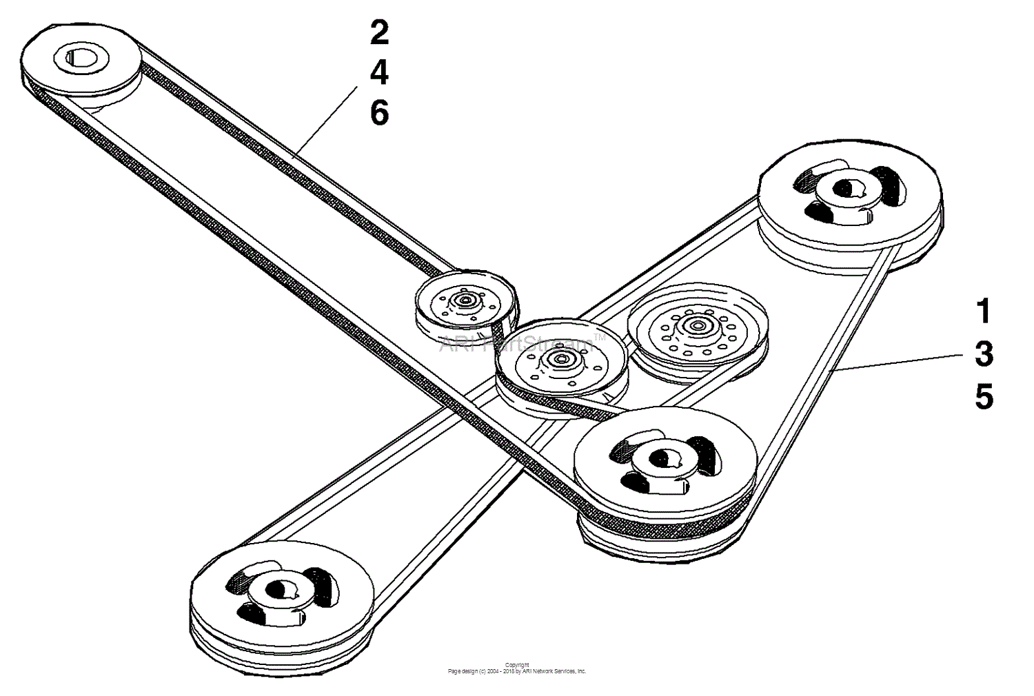Bobcat Zero Turn Drive Belt Diagram