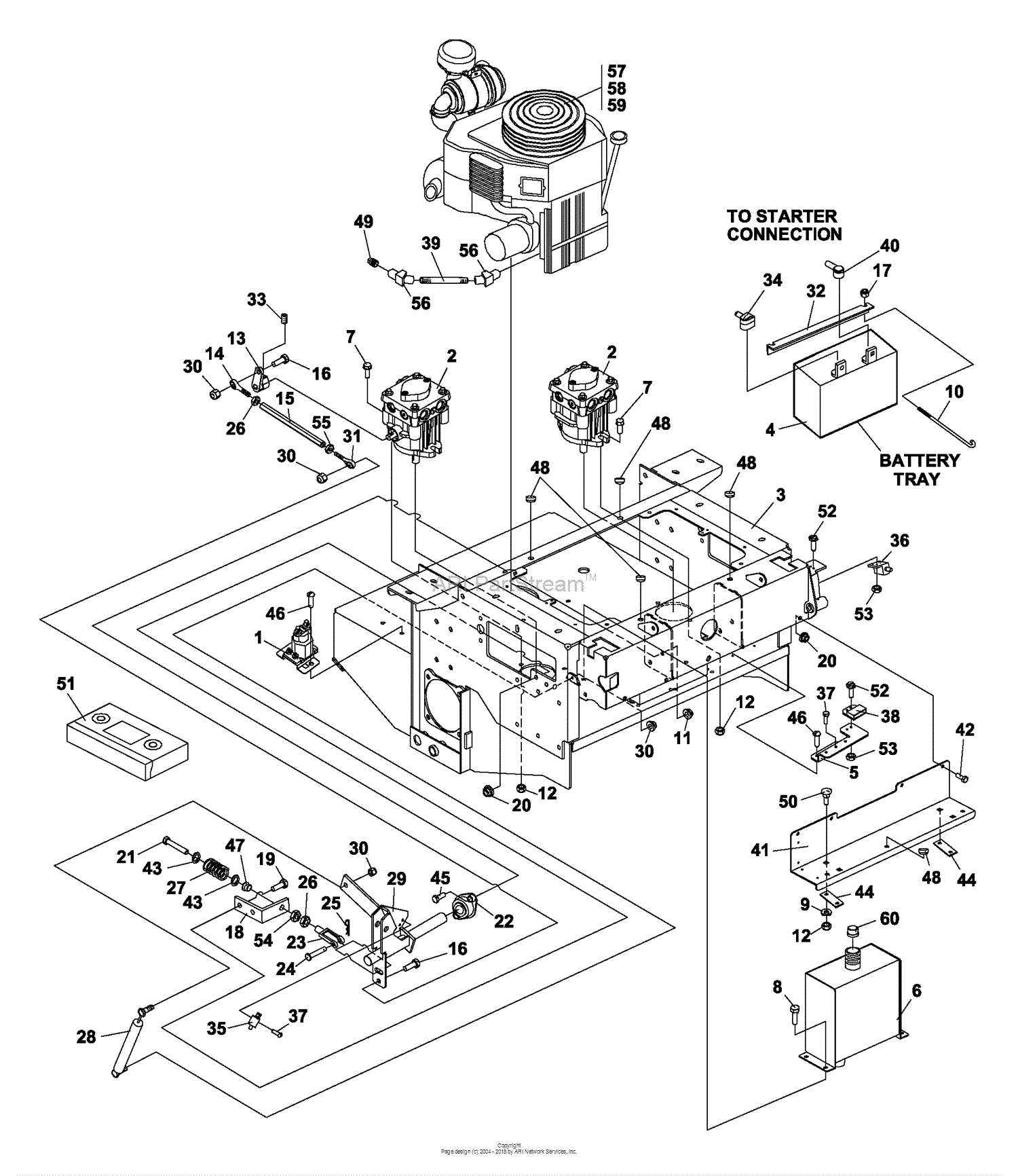 Bunton, Bobcat, Ryan 942241A ZT 231 31HP Gen W/61