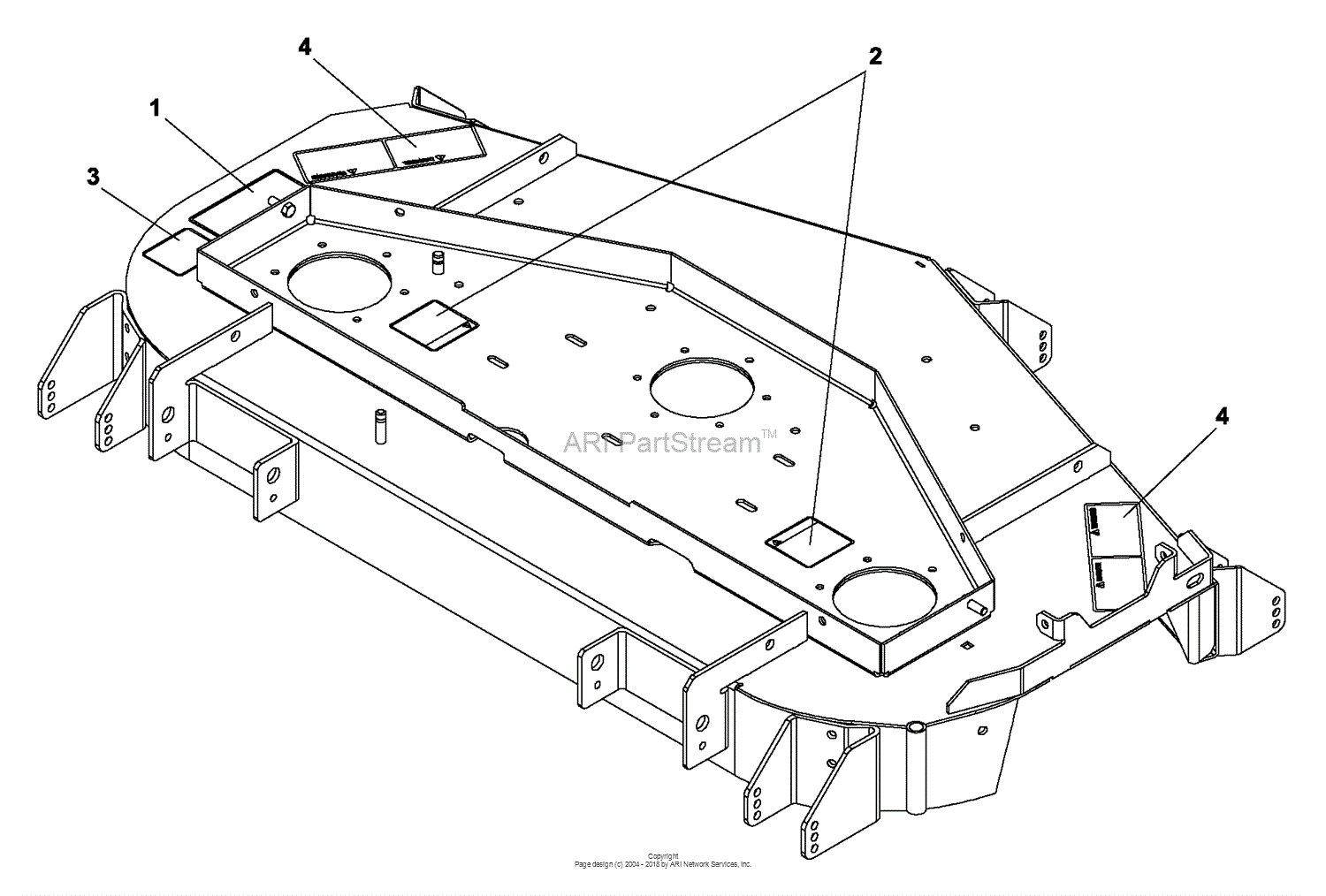 Bunton, Bobcat, Ryan 642220A - BZT2190 19HP KAW W/48 Side ... 19 hp kawasaki engine wire diagram 