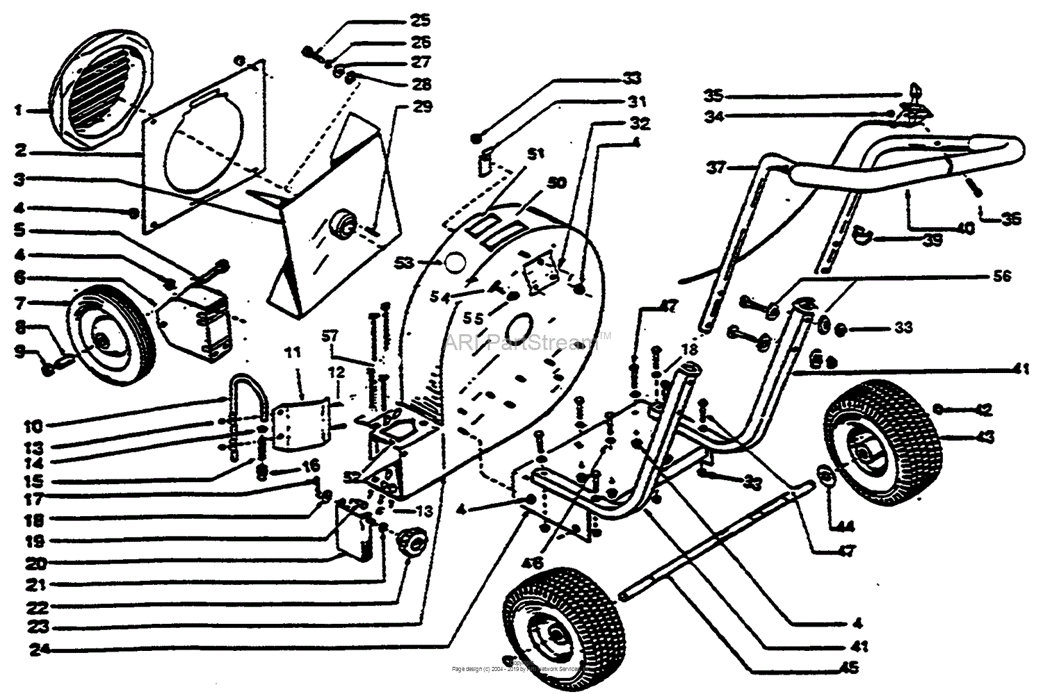 Little Wonder Blower Parts Diagram Crafts Ideas