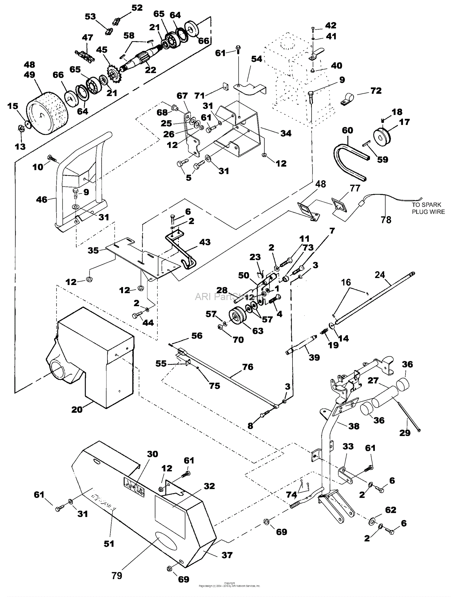 Bunton, Bobcat, Ryan 544946A JR. SODCUTTER, HONDA 18