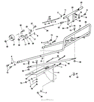 Bunton, Bobcat, Ryan 544881A Lawnaire IV, Honda Parts Diagram for 