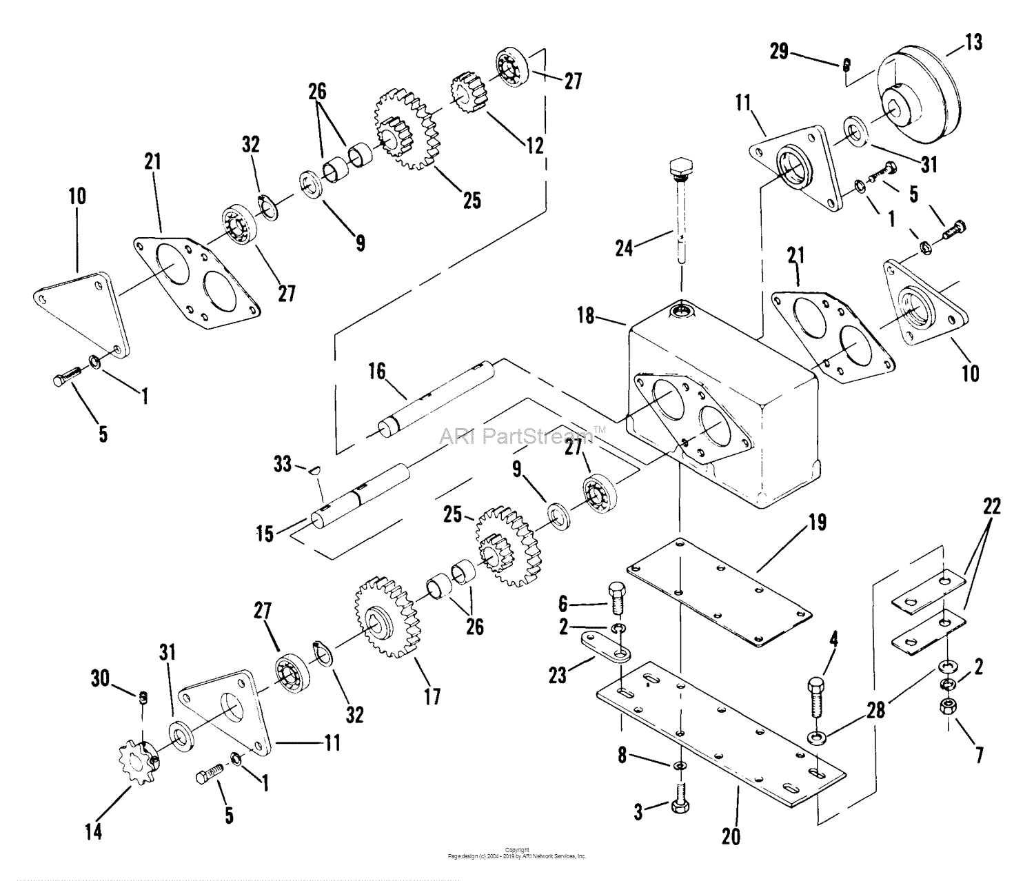 Bunton, Bobcat, Ryan 544873 1987-1994 - MATAWAY OVERSEEDER Parts ...