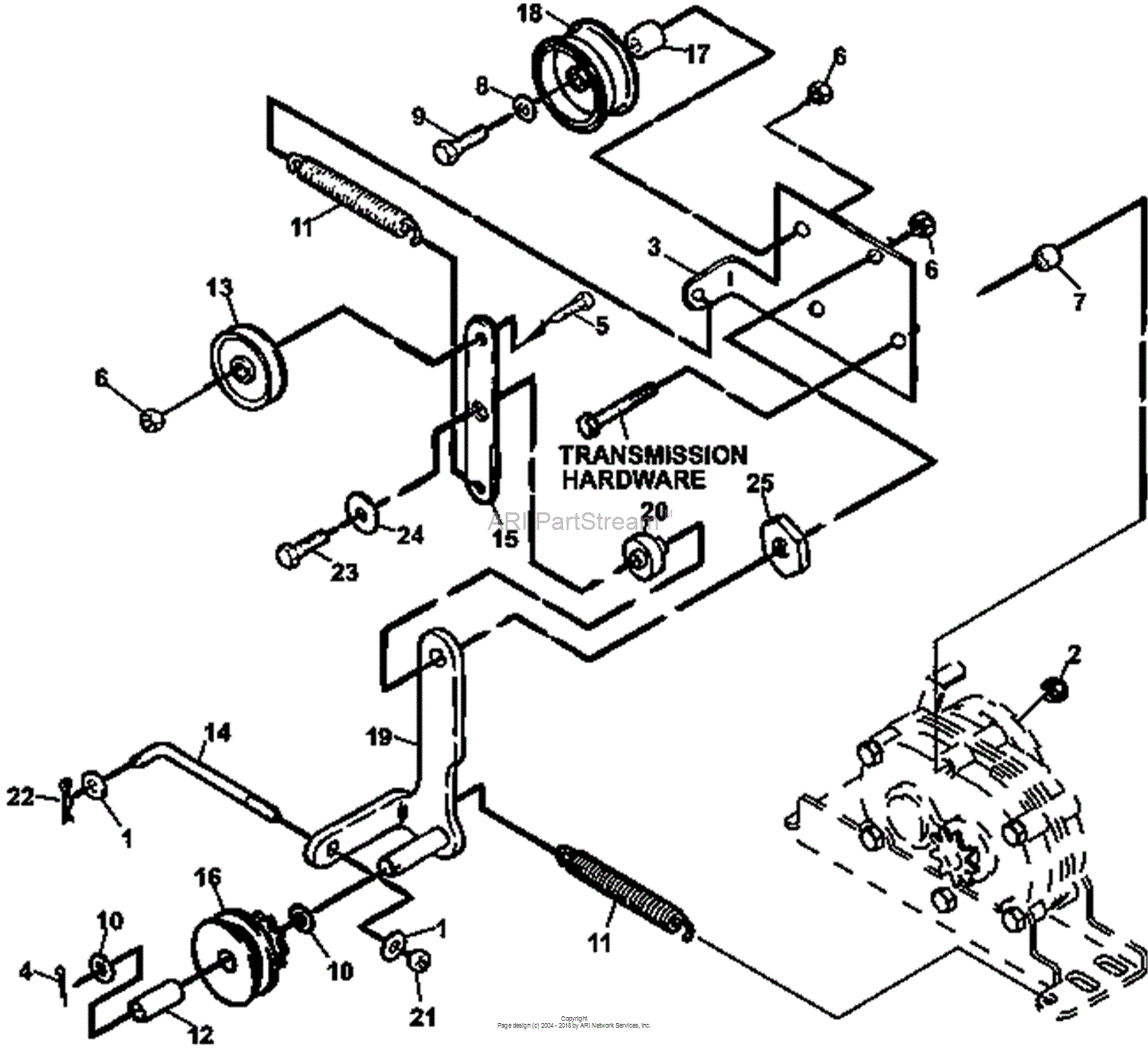 Bunton, Bobcat, Ryan 544873D MATAWAY OVERSEEDER Parts Diagram for ...