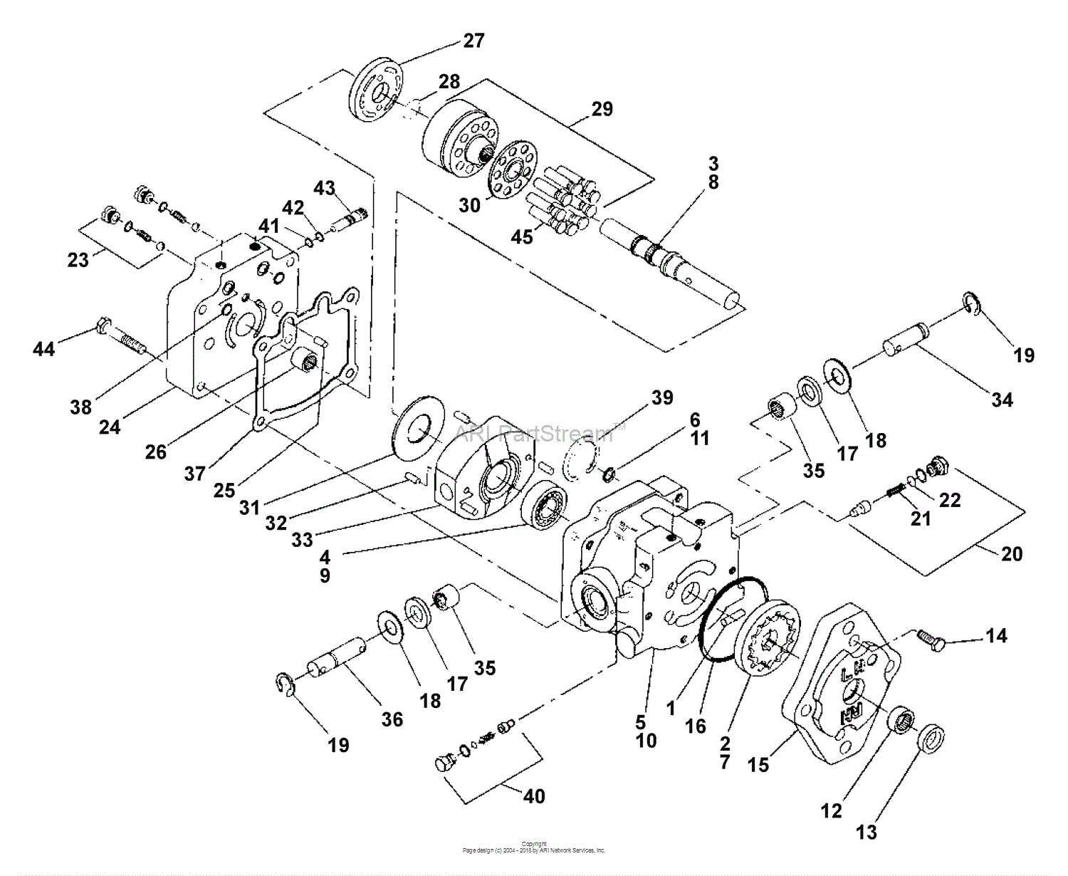 Bunton, Bobcat, Ryan 75-60010 415 23HP Kohler Gas (Steiner) Parts ...