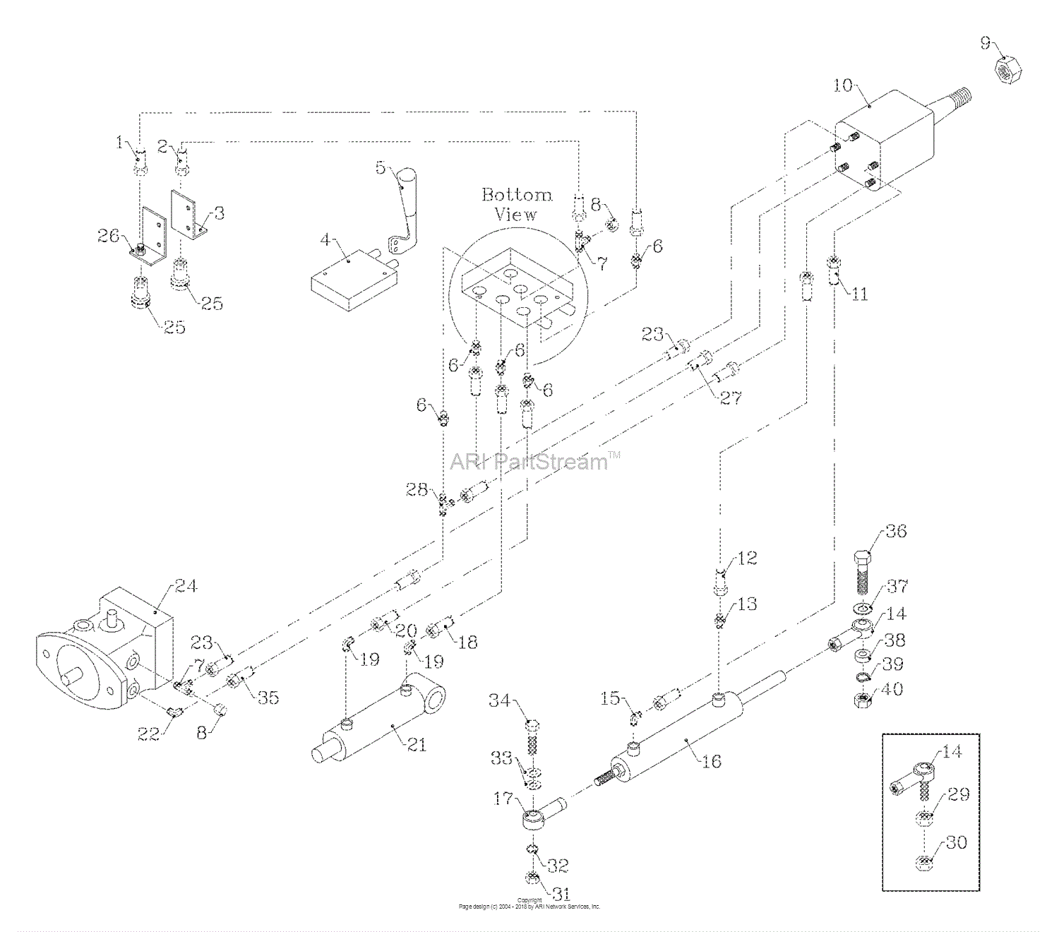 Bunton, Bobcat, Ryan 75-70015 420D Kubota Diesel 16.5HP ... onan pump diagrams 