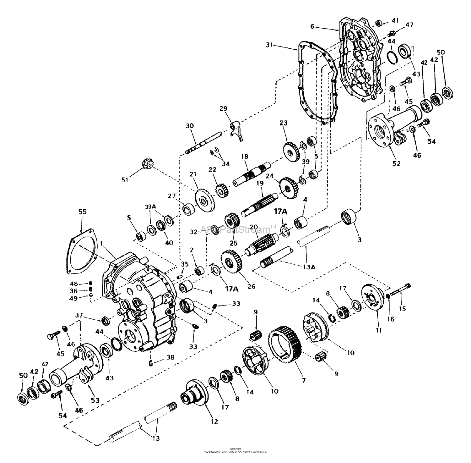 Bunton, Bobcat, Ryan 75-70001 420B Onan 20HP Parts Diagram for Peerless ...