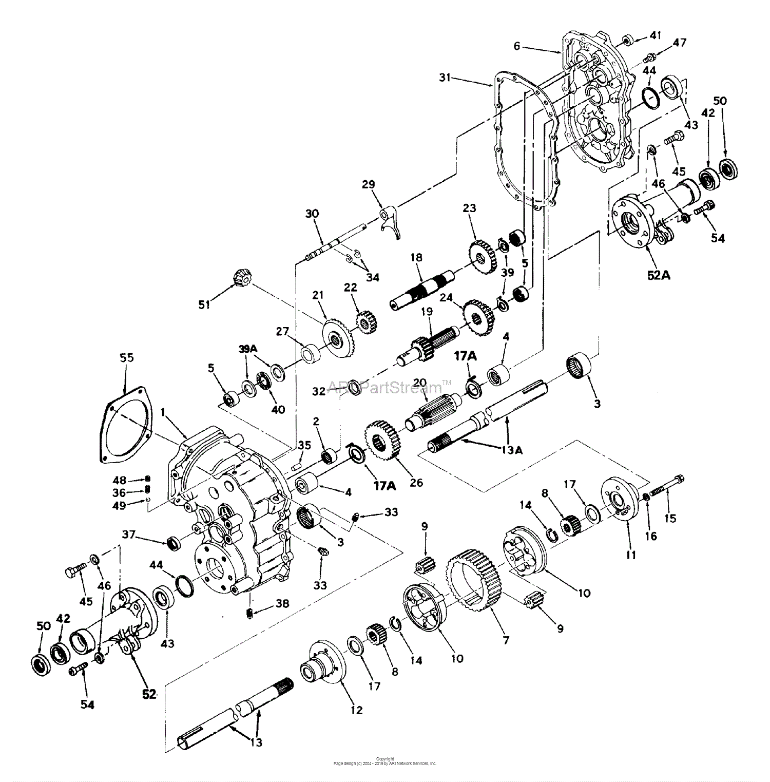 Bunton Bobcat Ryan 75 70010 430 Classic 20hp Onan Parts Diagram For