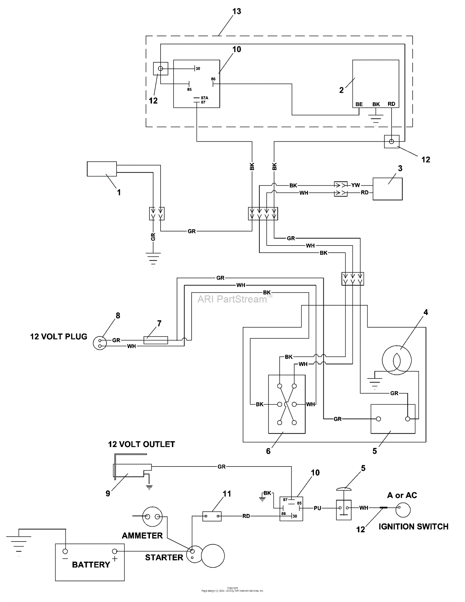 Bunton, Bobcat, Ryan 73-70880 Boom Mower, BM425 (Steiner) Parts Diagram ...