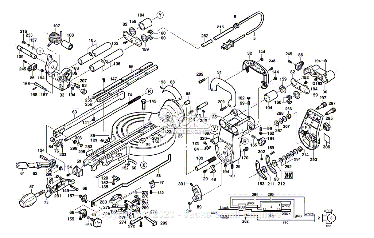 Bosch 4410L 060166E239 Circular Saw Parts Diagrams