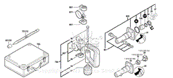 Bosch 11310EVS 0611310739 Demolition Hammer Parts Diagrams